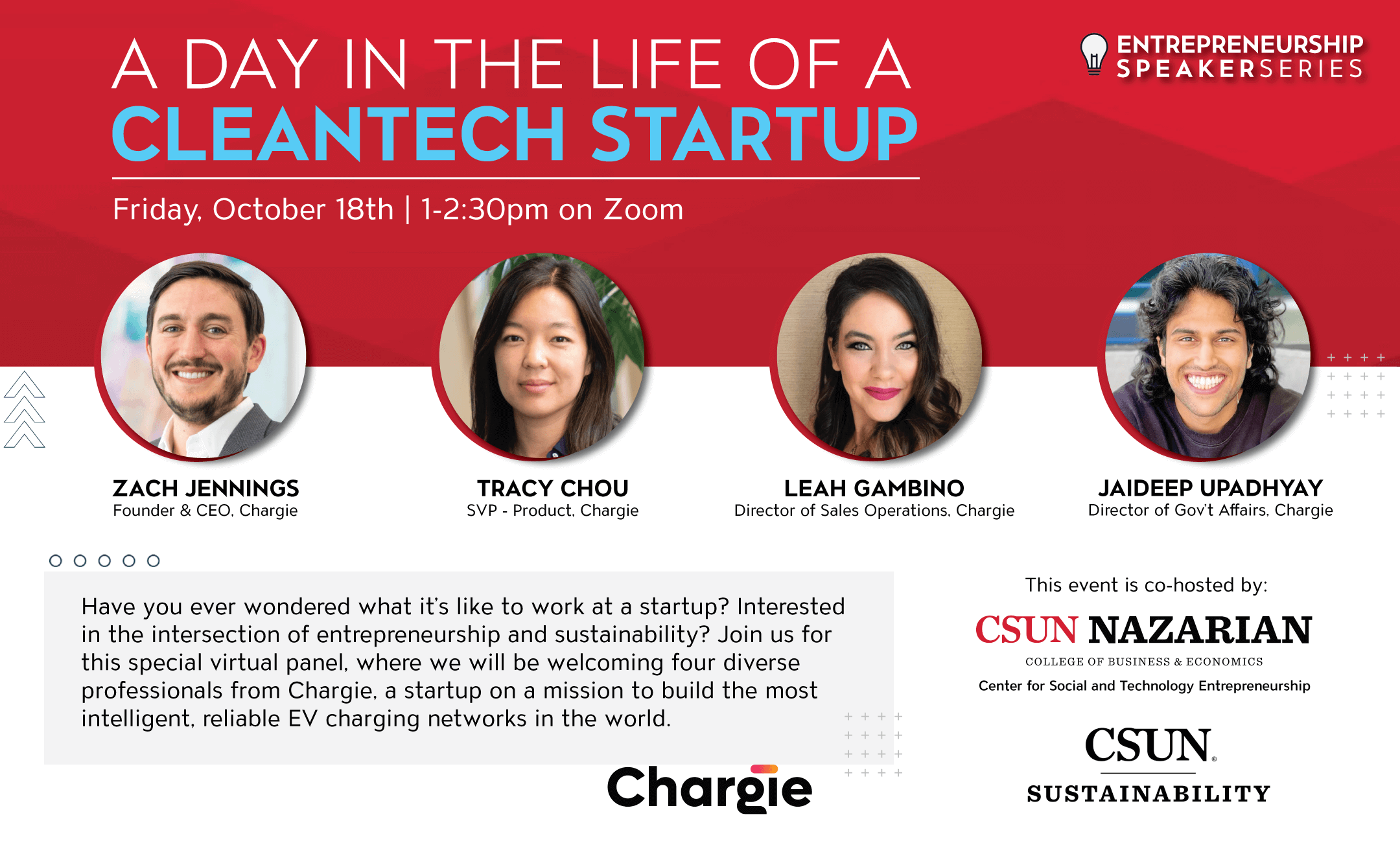 Entrepreneurship Speaker Series Startup